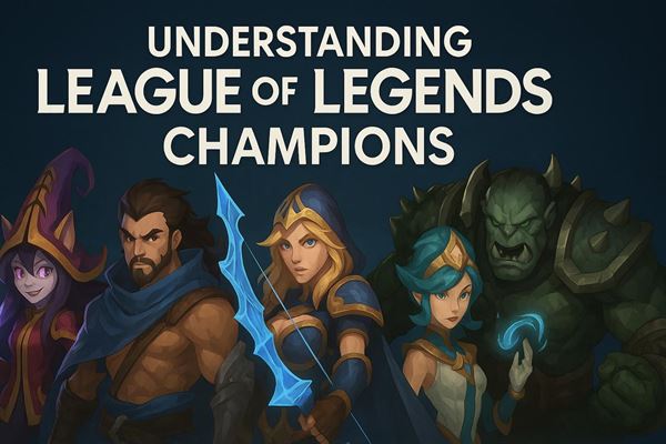 Understanding league of legends champions