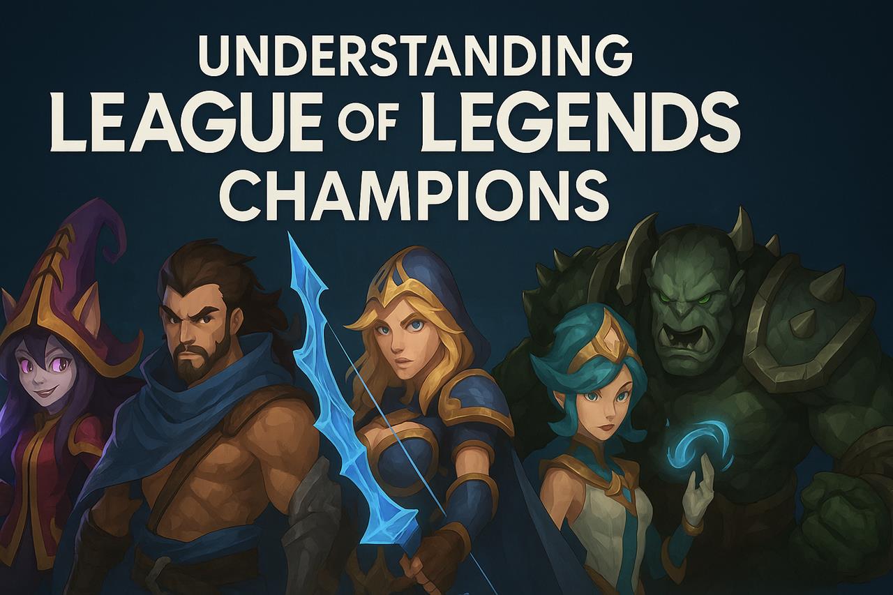 Understanding league of legends champions